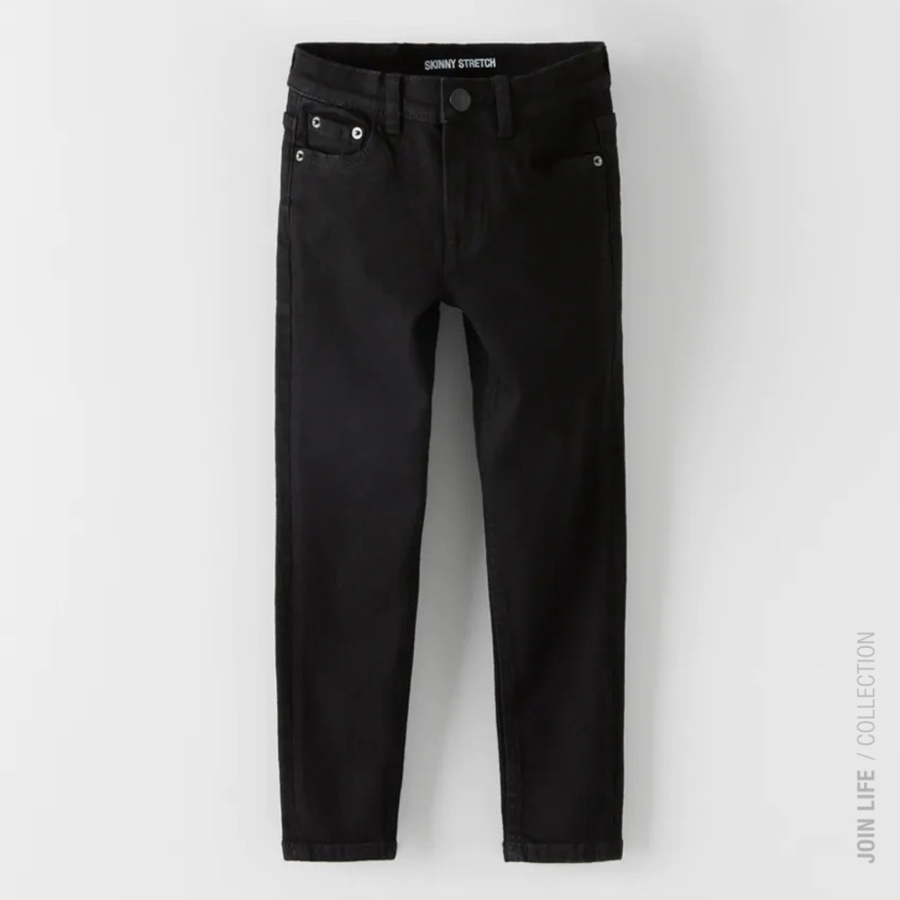 Zara Kids black super skinny jeans